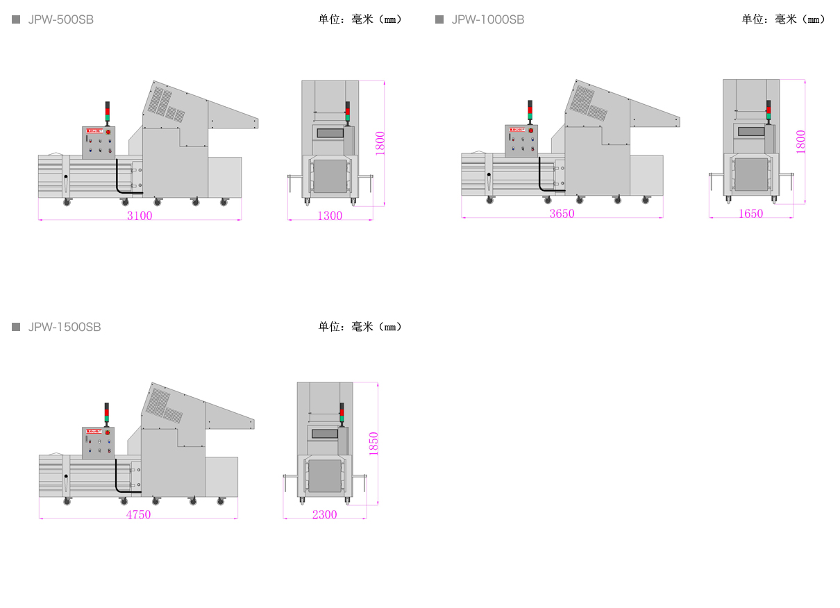 小型(粉碎打包一体机)卧式半自动打包机JPW500SB.png
